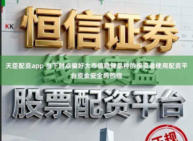 天臣配资app 当下时点偏好大市值稳健品种的投资者使用配资平台资金安全吗的信