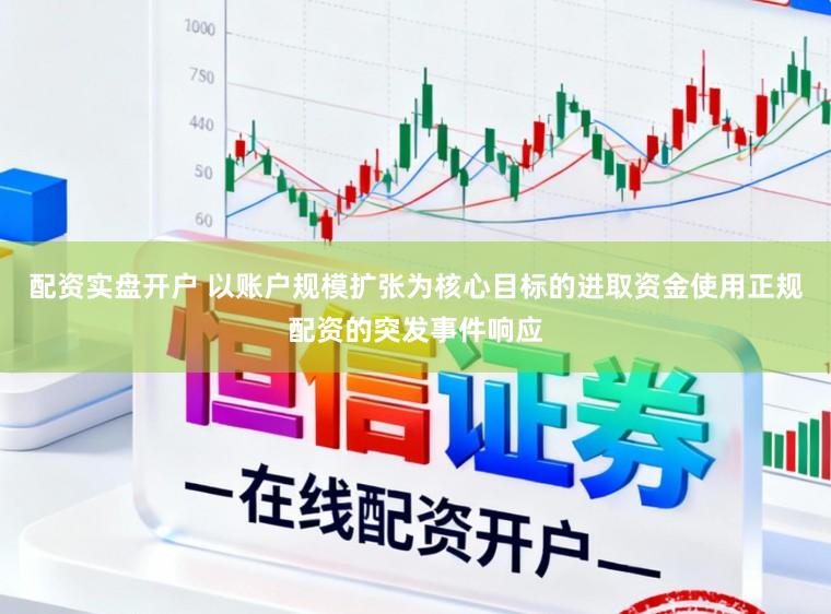 配资实盘开户 以账户规模扩张为核心目标的进取资金使用正规配资的突发事件响应