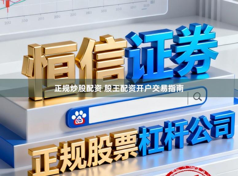 正规炒股配资 股王配资开户交易指南